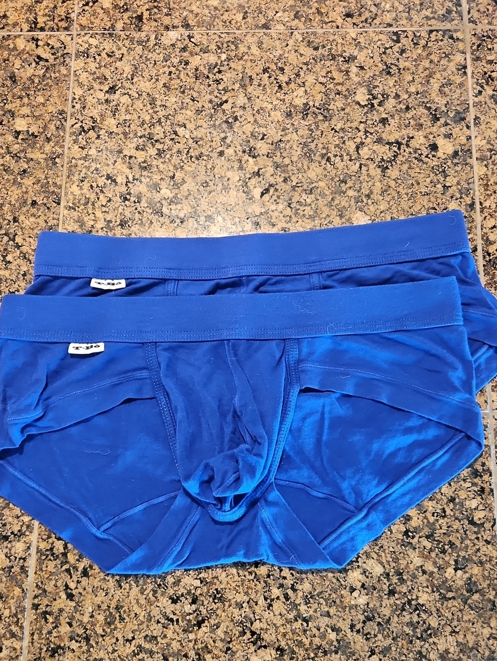 T-Bô Men Royal Blue Briefs Small 2 Pair